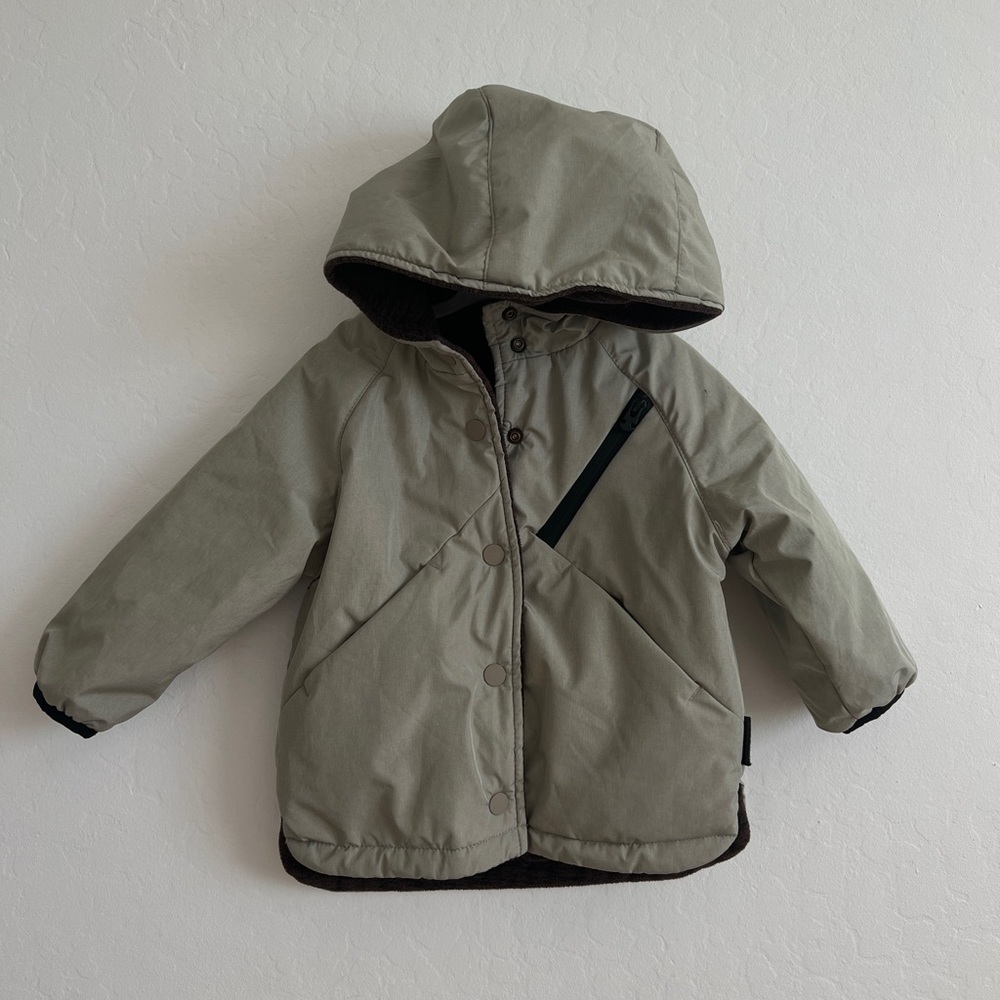 Zara baby boy reversible jacket